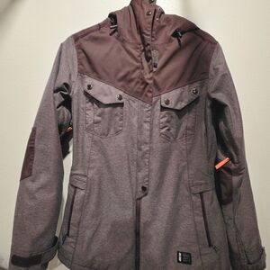 Women's Nike SB Two-Tone Maroon Jacket